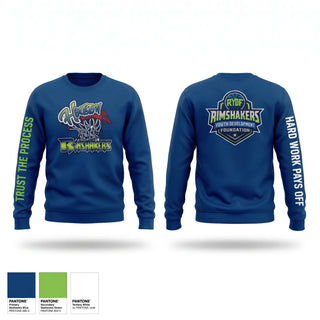Crew Neck Sweatshirt, Houston Rimshakers, Men's Basketball, Teamtime, Team time, sublimation, custom sports apparel, team uniforms, spirit wear, spiritwear, sports uniforms, custom shirts, team store, custom team store, fundraiser sports, apparel fundraiser