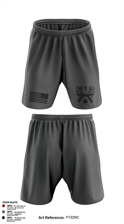 319th IEW Athletic Shorts With Pockets - 2