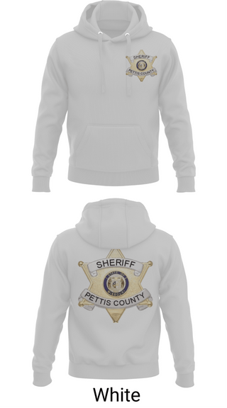 Hoodie, Pettis County Sherrifs Office, Police, Teamtime, Team time, sublimation, custom sports apparel, team uniforms, spirit wear, spiritwear, sports uniforms, custom shirts, team store, custom team store, fundraiser sports, apparel fundraiser