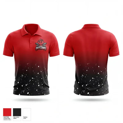 DownEast Outlaws 43136486 Short Sleeve Performance Polo - 1