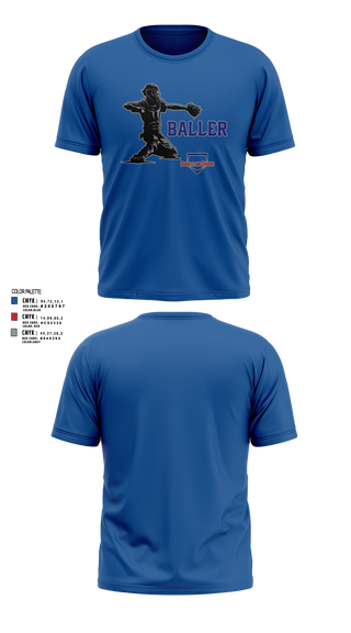 Short Sleeve Performance Shirt, Dugouts and Dingers, Baseball, Teamtime, Team time, sublimation, custom sports apparel, team uniforms, spirit wear, spiritwear, sports uniforms, custom shirts, team store, custom team store, fundraiser sports, apparel fundraiser