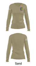Newton Police Department 7766110 Women's Long Sleeve V-neck Shirt - 92
