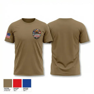 Old School Cotton Feel Shirt, LVFD, Fire Department, Teamtime, Team time, sublimation, custom sports apparel, team uniforms, spirit wear, spiritwear, sports uniforms, custom shirts, team store, custom team store, fundraiser sports, apparel fundraiser