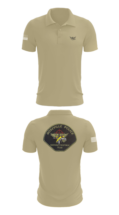 Roseville E.R.T. 91659020 Short Sleeve Performance Polo - 83
