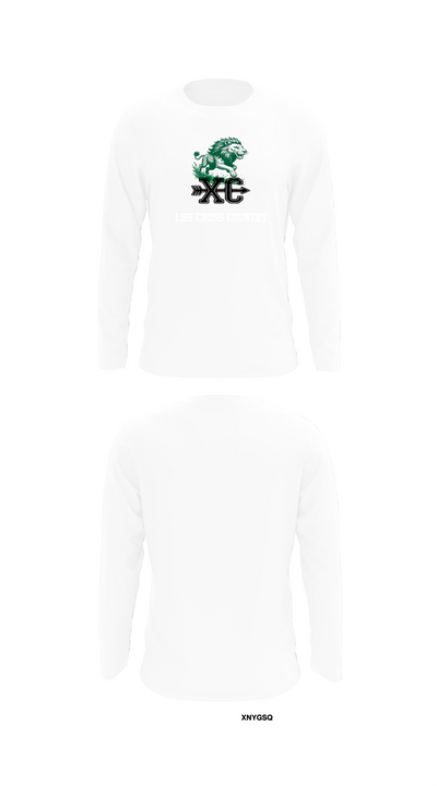 LHS Cross Country 83562854 Long Sleeve Performance Shirt 8