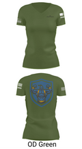 3rd Chemical Brigade H2F 36811155 Women's Short Sleeve V-neck Shirt - 48