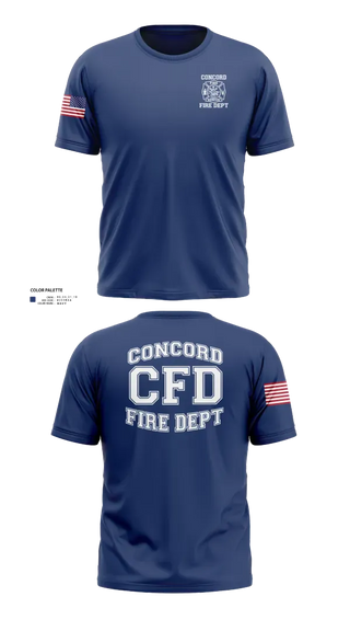 Old School Cotton Feel Shirt, Concord Fire Department, Fire Department, Teamtime, Team time, sublimation, custom sports apparel, team uniforms, spirit wear, spiritwear, sports uniforms, custom shirts, team store, custom team store, fundraiser sports, apparel fundraiser