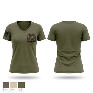 Womens Short Sleeve Vneck Shirt, 19th, Army, Teamtime, Team time, sublimation, custom sports apparel, team uniforms, spirit wear, spiritwear, sports uniforms, custom shirts, team store, custom team store, fundraiser sports, apparel fundraiser