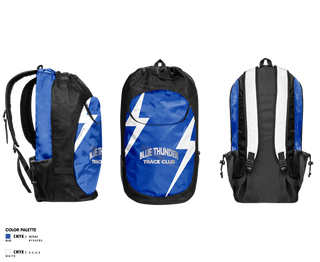 Gear Bag, Blue Thunder, Track & Field, Teamtime, Team time, sublimation, custom sports apparel, team uniforms, spirit wear, spiritwear, sports uniforms, custom shirts, team store, custom team store, fundraiser sports, apparel fundraiser