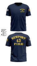 Newport Fire Department 13919052 Short Sleeve Performance Shirt - 1