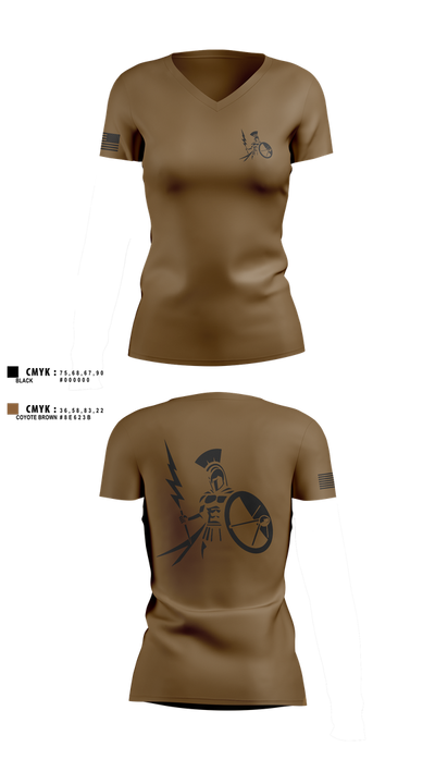 AV-PED//FST 85926430 Women's Short Sleeve V-neck Shirt - 3