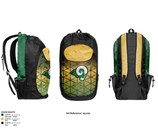 Gear Bag, Reig Rams Basketball, Men's Basketball, Teamtime, Team time, sublimation, custom sports apparel, team uniforms, spirit wear, spiritwear, sports uniforms, custom shirts, team store, custom team store, fundraiser sports, apparel fundraiser