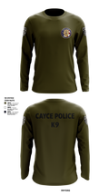 Cayce Police K9 35627395 Long Sleeve Performance Shirt 102