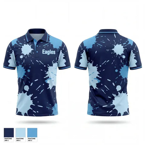 Short Sleeve Performance Polo, Eagles, Softball, Teamtime, Team time, sublimation, custom sports apparel, team uniforms, spirit wear, spiritwear, sports uniforms, custom shirts, team store, custom team store, fundraiser sports, apparel fundraiser