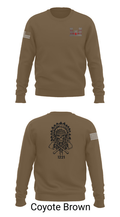 1221st Route Clearance Co. 10953211 Crew Neck Sweatshirt - 5