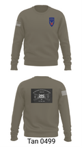 11th airborne, 1-5 IN Bobcats 86117947 Crew Neck Sweatshirt - 3