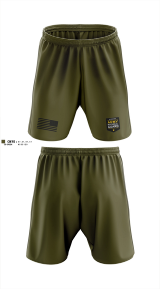 Athletic Shorts With Pockets, Missouri Army National Guard Recruiting and Retention Battalion, National Guard, Teamtime, Team time, sublimation, custom sports apparel, team uniforms, spirit wear, spiritwear, sports uniforms, custom shirts, team store, custom team store, fundraiser sports, apparel fundraiser
