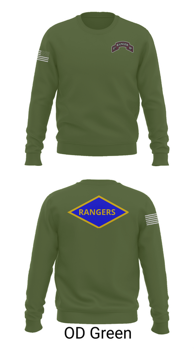 5th Rangers 1510549 Crew Neck Sweatshirt - 45
