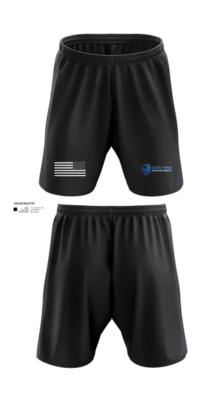 Athletic Shorts With Pockets, Elkader Police Department, Police, Teamtime, Team time, sublimation, custom sports apparel, team uniforms, spirit wear, spiritwear, sports uniforms, custom shirts, team store, custom team store, fundraiser sports, apparel fundraiser