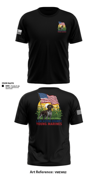 Old School Cotton Feel Shirt, Lancaster County Young Marines, Marines, Teamtime, Team time, sublimation, custom sports apparel, team uniforms, spirit wear, spiritwear, sports uniforms, custom shirts, team store, custom team store, fundraiser sports, apparel fundraiser