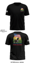 Lancaster County Young Marines 89976049 Short Sleeve Performance Shirt - 1