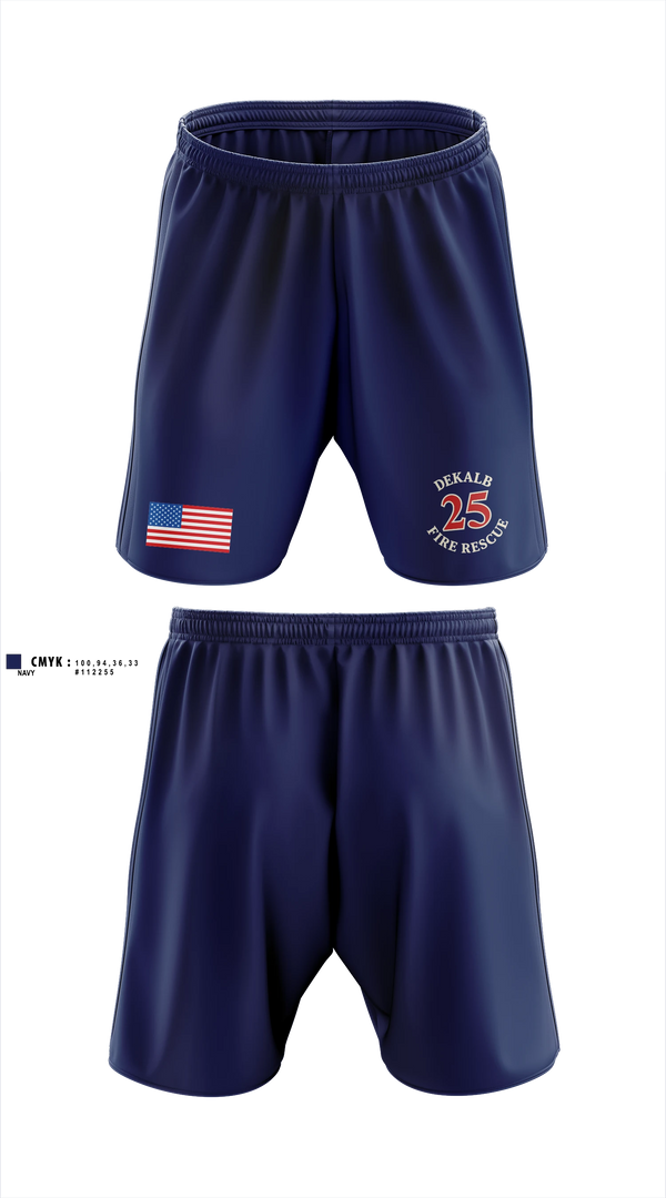 Athletic Shorts With Pockets, Station 25, Fire Department, Teamtime, Team time, sublimation, custom sports apparel, team uniforms, spirit wear, spiritwear, sports uniforms, custom shirts, team store, custom team store, fundraiser sports, apparel fundraiser