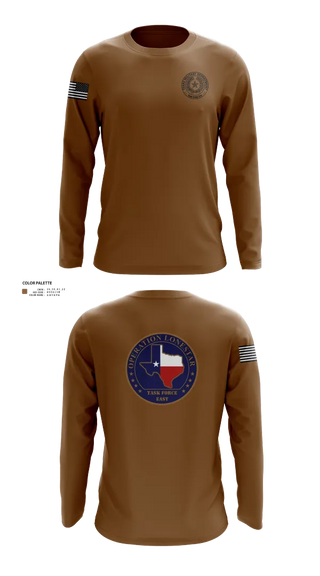 Long Sleeve Performance Shirt, Operation Lone Star, , Teamtime, Team time, sublimation, custom sports apparel, team uniforms, spirit wear, spiritwear, sports uniforms, custom shirts, team store, custom team store, fundraiser sports, apparel fundraiser