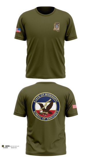 Old School Cotton Feel Shirt, Mississippi Bureau of Narcotics, Police, Teamtime, Team time, sublimation, custom sports apparel, team uniforms, spirit wear, spiritwear, sports uniforms, custom shirts, team store, custom team store, fundraiser sports, apparel fundraiser