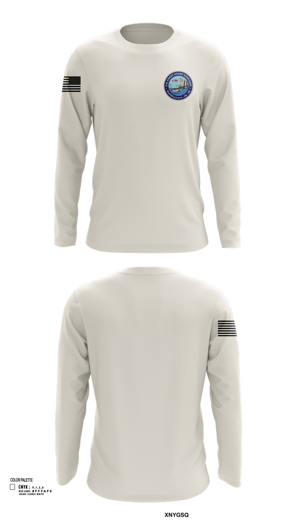 Long Sleeve Performance Shirt, Tarrytown Flotilla 014-06-06, Coast Guard, Teamtime, Team time, sublimation, custom sports apparel, team uniforms, spirit wear, spiritwear, sports uniforms, custom shirts, team store, custom team store, fundraiser sports, apparel fundraiser