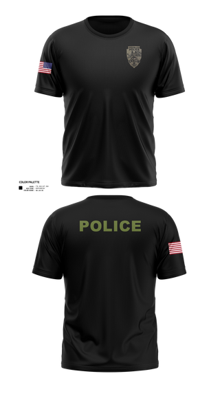 Old School Cotton Feel Shirt, Peebles Police Department, Police, Teamtime, Team time, sublimation, custom sports apparel, team uniforms, spirit wear, spiritwear, sports uniforms, custom shirts, team store, custom team store, fundraiser sports, apparel fundraiser