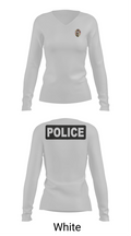 WRAY POLICE DEPARTMENT 45576535 Women's Long Sleeve V-neck Shirt - 11
