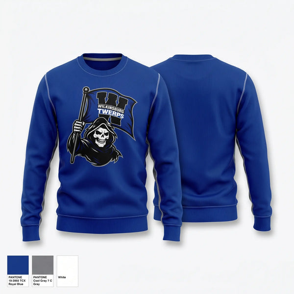 Crew Neck Sweatshirt, Wilkinsburg Twerps, , Teamtime, Team time, sublimation, custom sports apparel, team uniforms, spirit wear, spiritwear, sports uniforms, custom shirts, team store, custom team store, fundraiser sports, apparel fundraiser