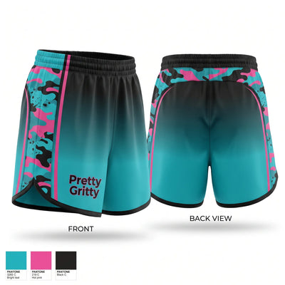 Pretty Gritty Women's Shorts - 1