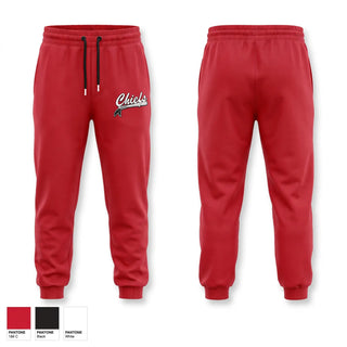 Sweatpants, Chiefs, Baseball, Teamtime, Team time, sublimation, custom sports apparel, team uniforms, spirit wear, spiritwear, sports uniforms, custom shirts, team store, custom team store, fundraiser sports, apparel fundraiser