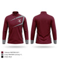 Orchard Park Quakers Baseball 96381744 Quarter Zip Jacket - 1