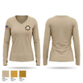 Sacramento sheriff Women's Long Sleeve V-neck Shirt - 1