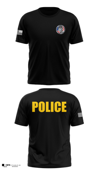 Short Sleeve Performance Shirt, Fort Walton Beach Police Department, Police, Teamtime, Team time, sublimation, custom sports apparel, team uniforms, spirit wear, spiritwear, sports uniforms, custom shirts, team store, custom team store, fundraiser sports, apparel fundraiser