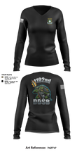 1192nd DDSB 28155906 Women's Long Sleeve V-neck Shirt - 23