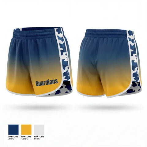Womens Shorts, Guardians, Baseball, Teamtime, Team time, sublimation, custom sports apparel, team uniforms, spirit wear, spiritwear, sports uniforms, custom shirts, team store, custom team store, fundraiser sports, apparel fundraiser