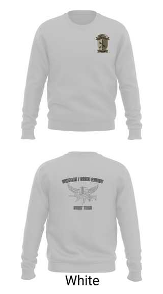 Crew Neck Sweatshirt, Cocke County Newport Swat, Police, Teamtime, Team time, sublimation, custom sports apparel, team uniforms, spirit wear, spiritwear, sports uniforms, custom shirts, team store, custom team store, fundraiser sports, apparel fundraiser