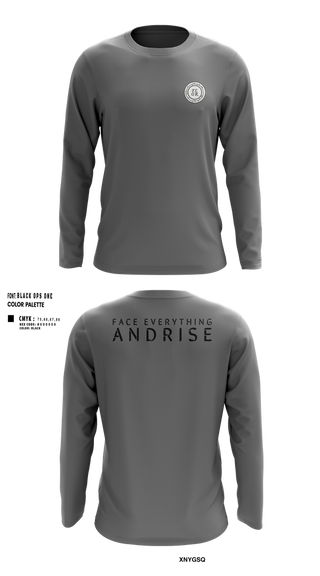 Long Sleeve Performance Shirt, FearLifestyle, , Teamtime, Team time, sublimation, custom sports apparel, team uniforms, spirit wear, spiritwear, sports uniforms, custom shirts, team store, custom team store, fundraiser sports, apparel fundraiser