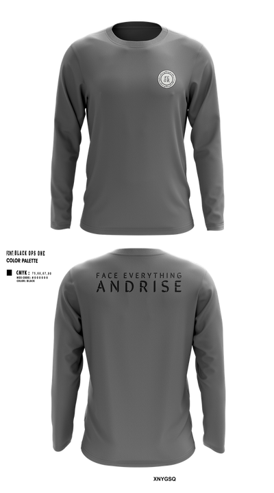 FearLifestyle 46237341 Long Sleeve Performance Shirt 106