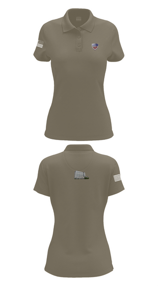 Womens Short Sleeve Performance Polo, Vet-Sec Protective agency, , Teamtime, Team time, sublimation, custom sports apparel, team uniforms, spirit wear, spiritwear, sports uniforms, custom shirts, team store, custom team store, fundraiser sports, apparel fundraiser