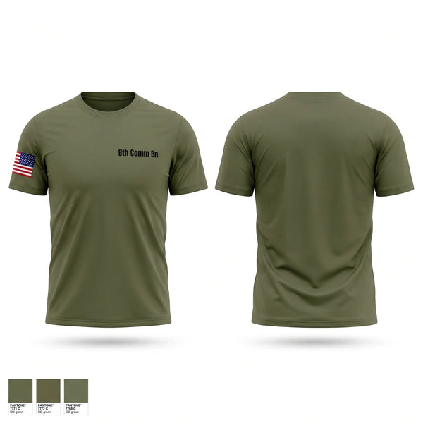 Short Sleeve Performance Shirt, 8th Comm Bn, Marines, Teamtime, Team time, sublimation, custom sports apparel, team uniforms, spirit wear, spiritwear, sports uniforms, custom shirts, team store, custom team store, fundraiser sports, apparel fundraiser