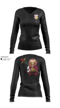 MEDDAC-Japan 77028542 Women's Long Sleeve V-neck Shirt - 50