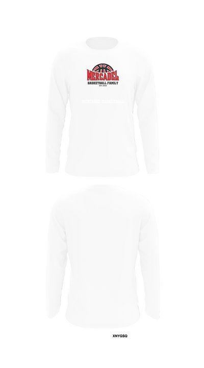 Mercadel Basketball 21978838 Long Sleeve Performance Shirt 8