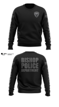 Bishop Police Department Crew Neck Sweatshirt - 13