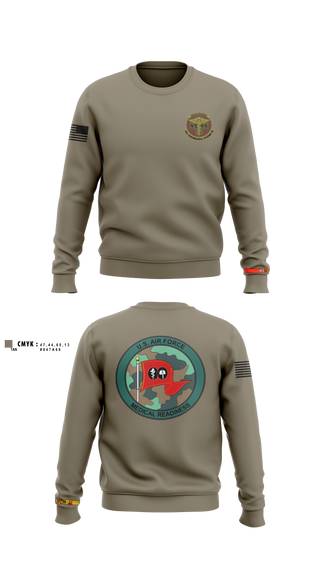 Crew Neck Sweatshirt, 452 ASTS, Air Force, Teamtime, Team time, sublimation, custom sports apparel, team uniforms, spirit wear, spiritwear, sports uniforms, custom shirts, team store, custom team store, fundraiser sports, apparel fundraiser
