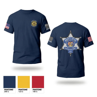 Old School Cotton Feel Shirt, Washington County Sheriff’s Offfice, Police, Teamtime, Team time, sublimation, custom sports apparel, team uniforms, spirit wear, spiritwear, sports uniforms, custom shirts, team store, custom team store, fundraiser sports, apparel fundraiser