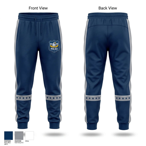 Sweatpants, Eau Claire Police Department, Police, Teamtime, Team time, sublimation, custom sports apparel, team uniforms, spirit wear, spiritwear, sports uniforms, custom shirts, team store, custom team store, fundraiser sports, apparel fundraiser